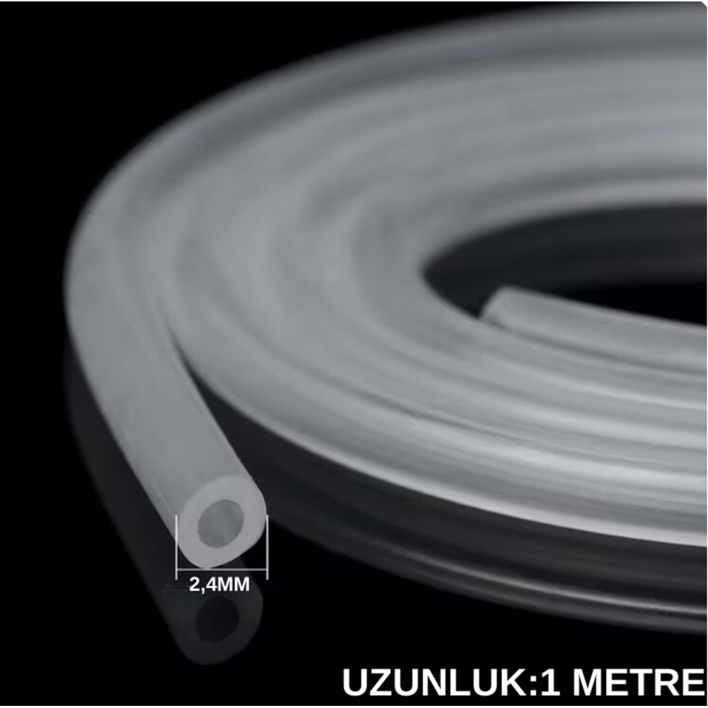 BENZİN HORTUMU 2,4 MM 1 METRE