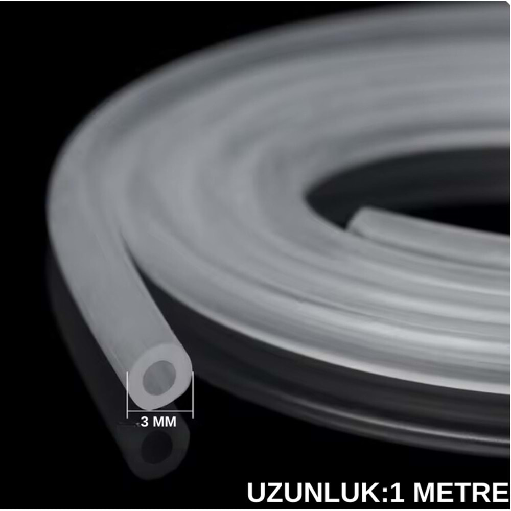 BENZİN HORTUMU 3,0 MM 1 METRE