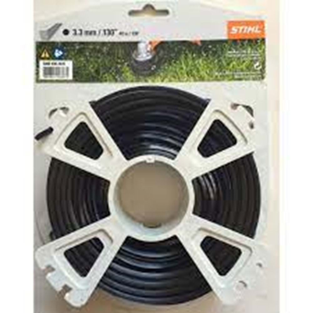 MOTORLU TIRPAN MİSİNA İPİ 3,3 MM STIHL YUVARLAK ORJİNAL