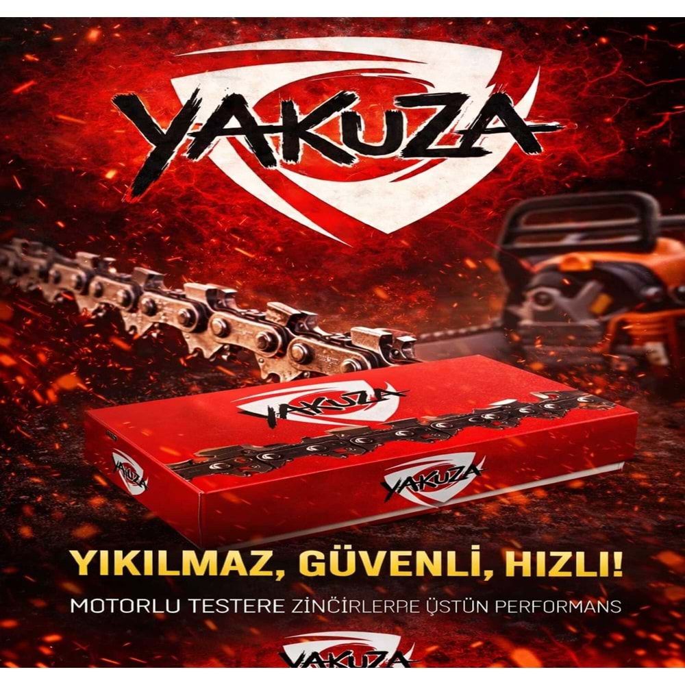 MOTORLU TESTERE ZİNCİR 91/27,5 DİŞ YAKUZA 1.3MM