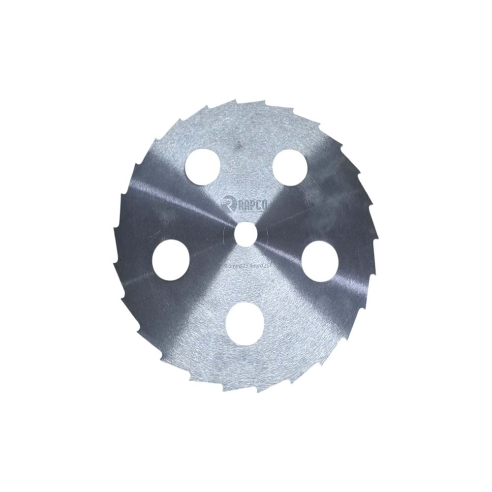 TIRPAN BIÇAK TEPSİSİ RAPCO BİLENEBİLİR DELİKLİ 305MMx26T