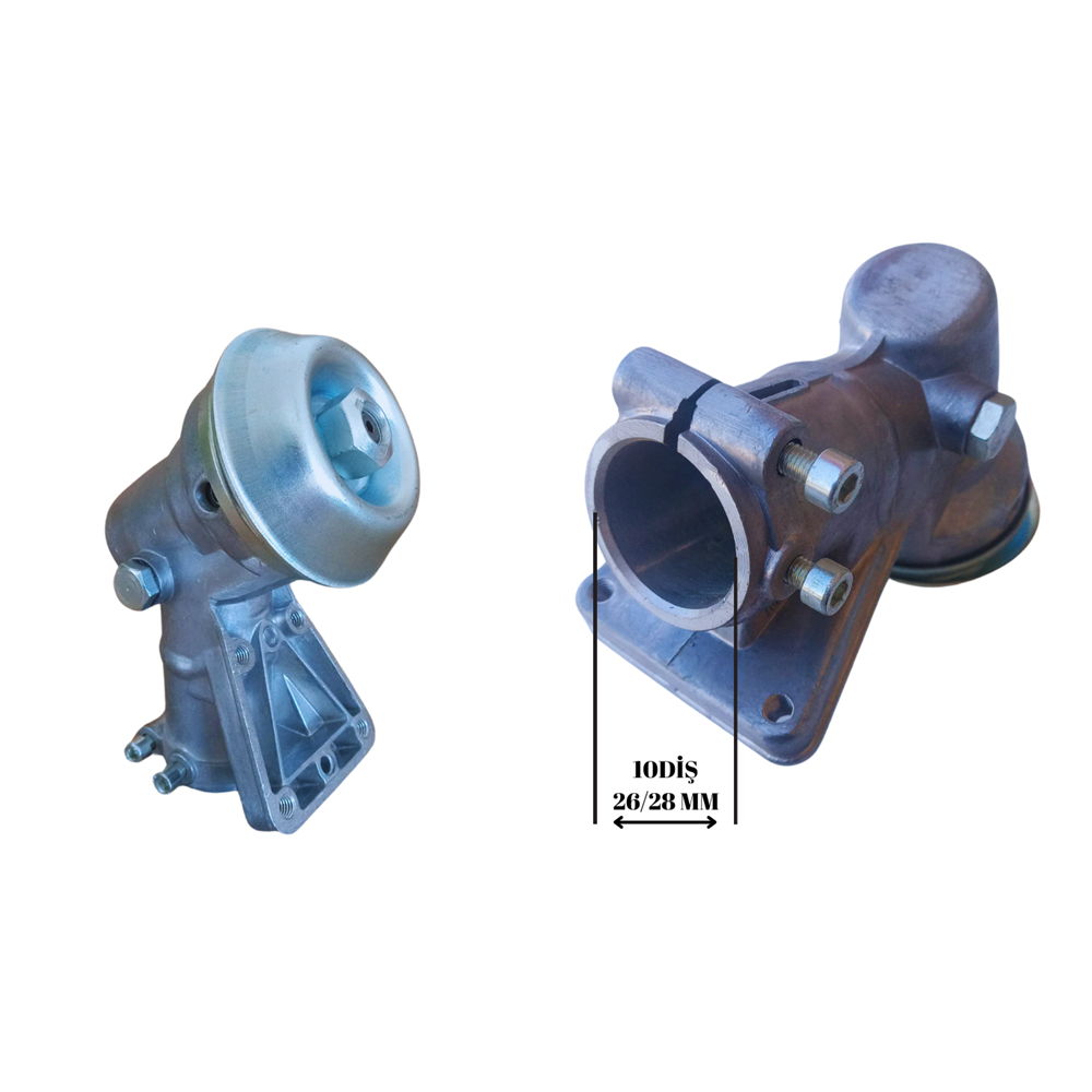 MOTORLU TIRPAN REDİKTÖR OLEOMAC 453/SP44 26/28 MM ALPİNA UYUMLU 10 DİŞ