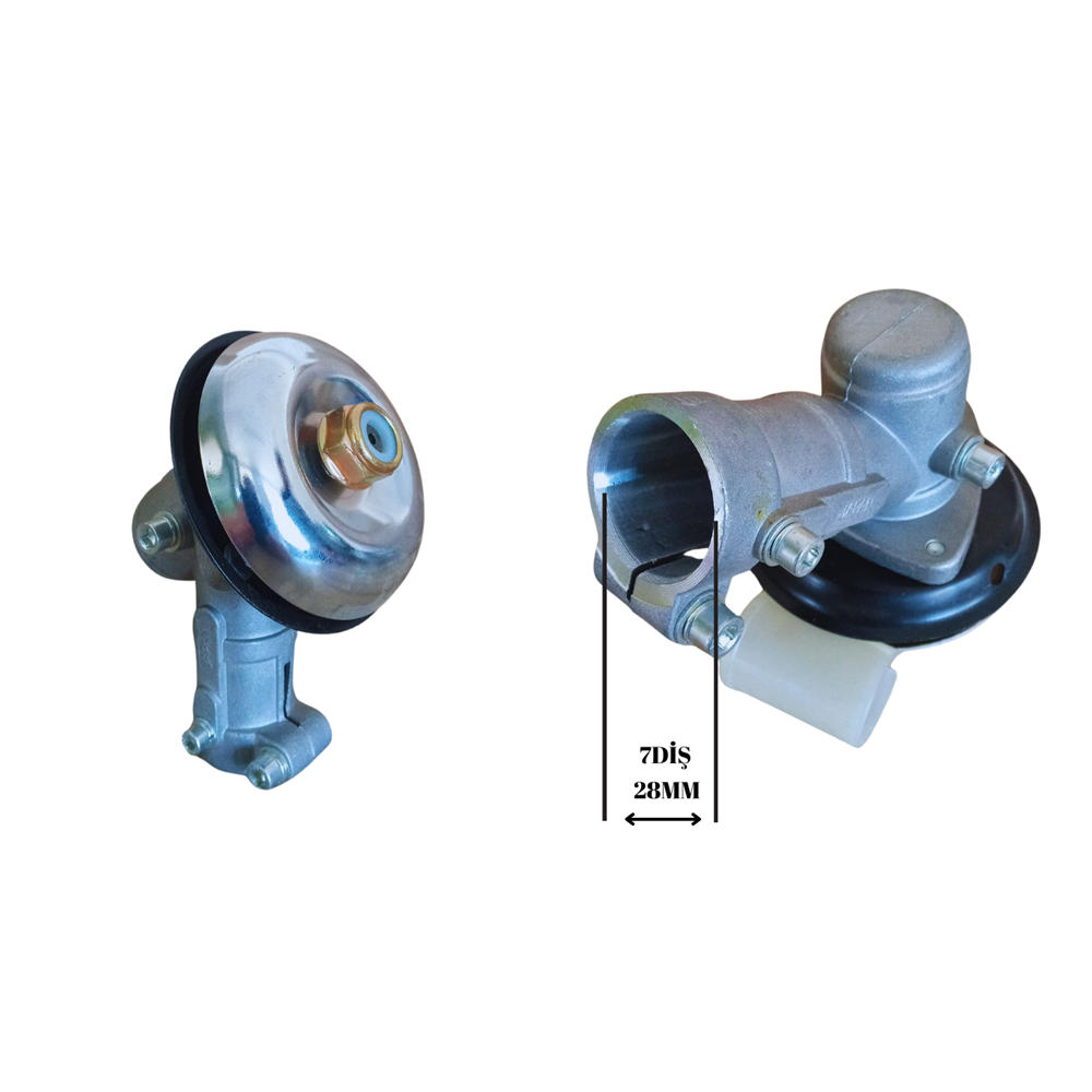 MOTORLU TIRPAN REDİKTÖR ÇİN 28 MM 7 DİŞ