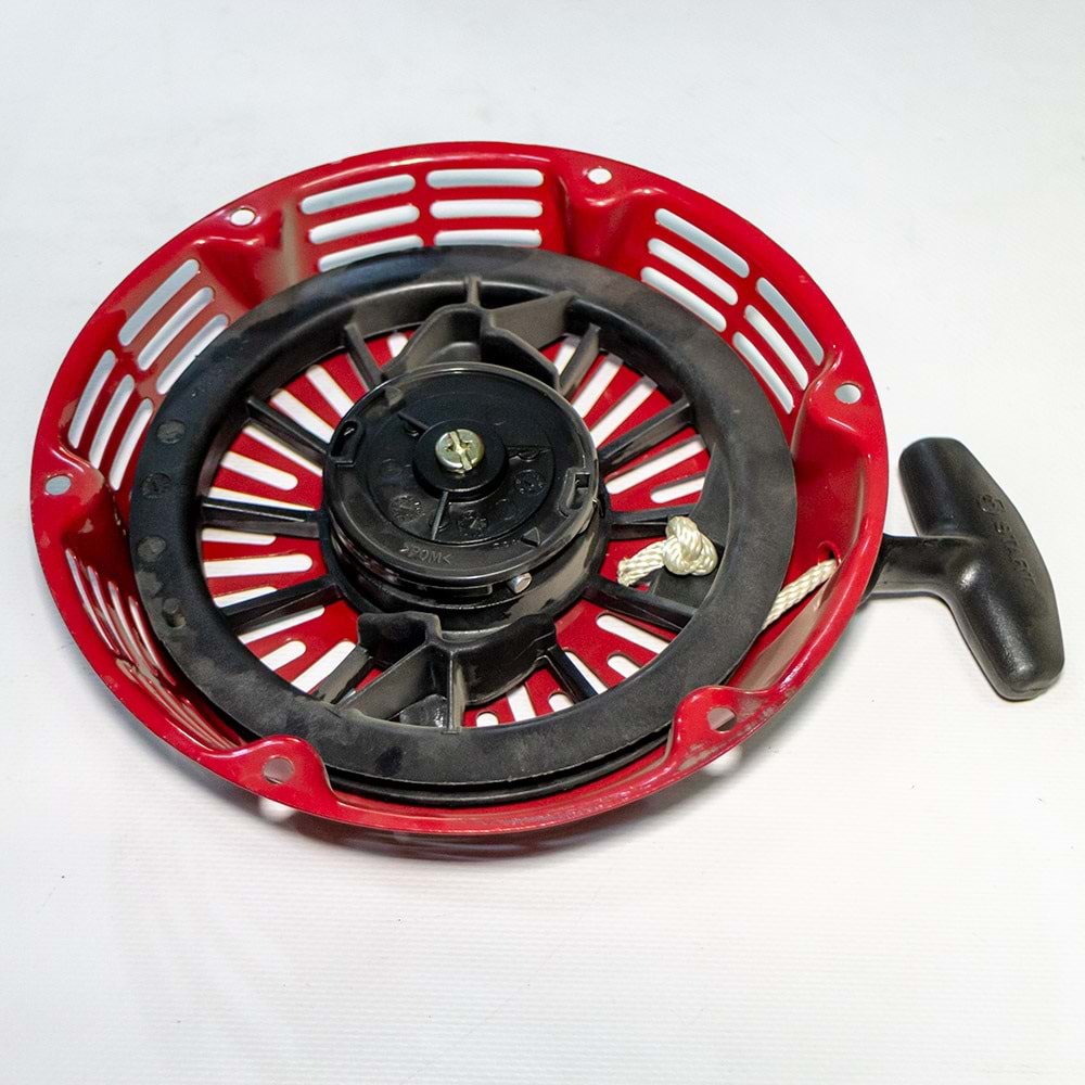 BENZİNLİ MOTOR STARTER KOMPLE HONDA GX340/390 PİMLİ TIRNAKLI TELLİ