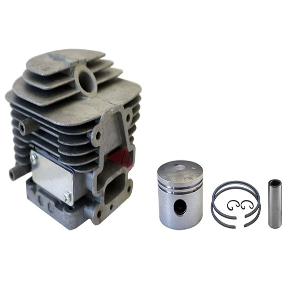 MOTORLU TIRPAN SİLİNDİR PİSTON KAWASAKİ TJ45/42,5 MM İTAL