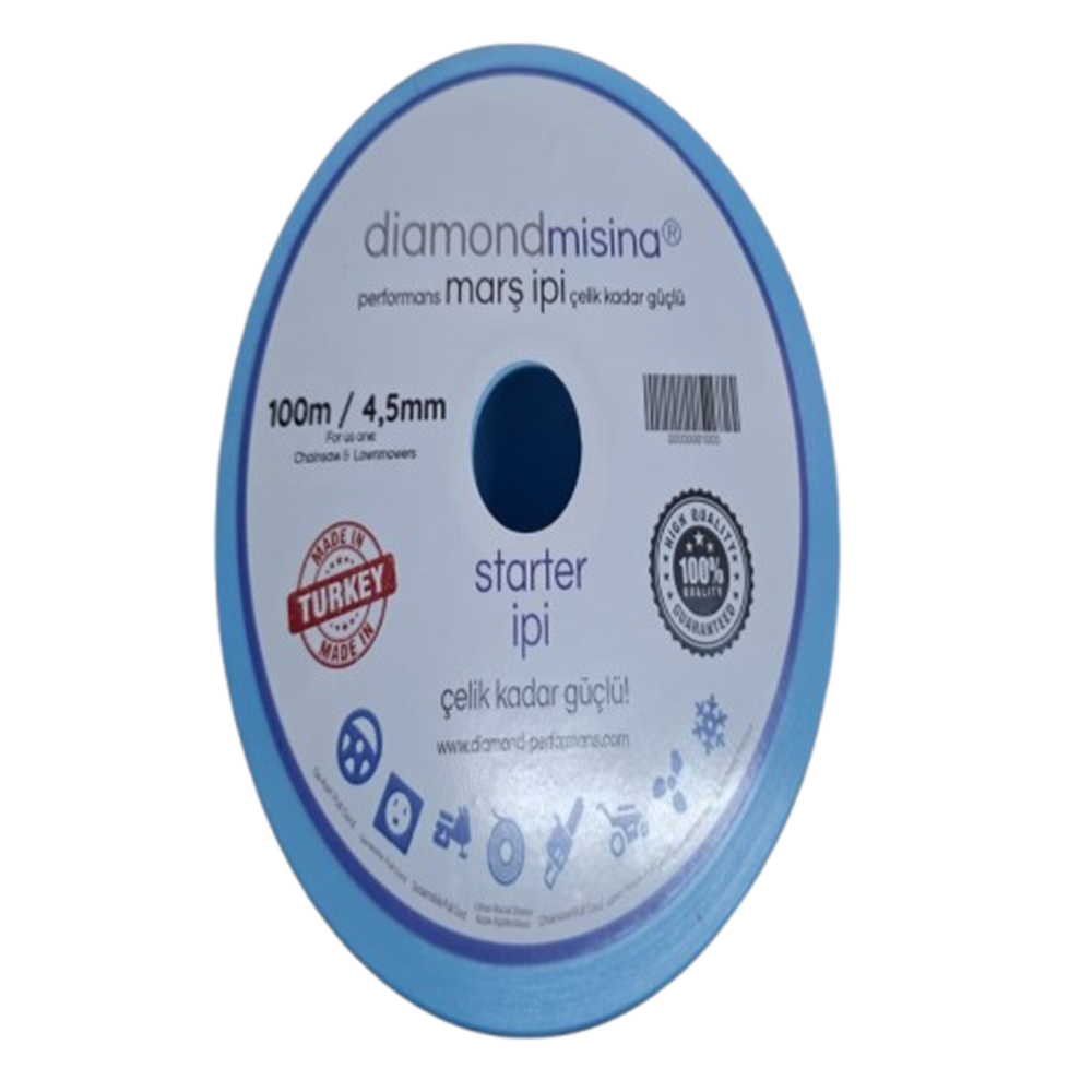 ÇEKME İPİ 4,5 MM 100 MT DİAMONDMİSİNA
