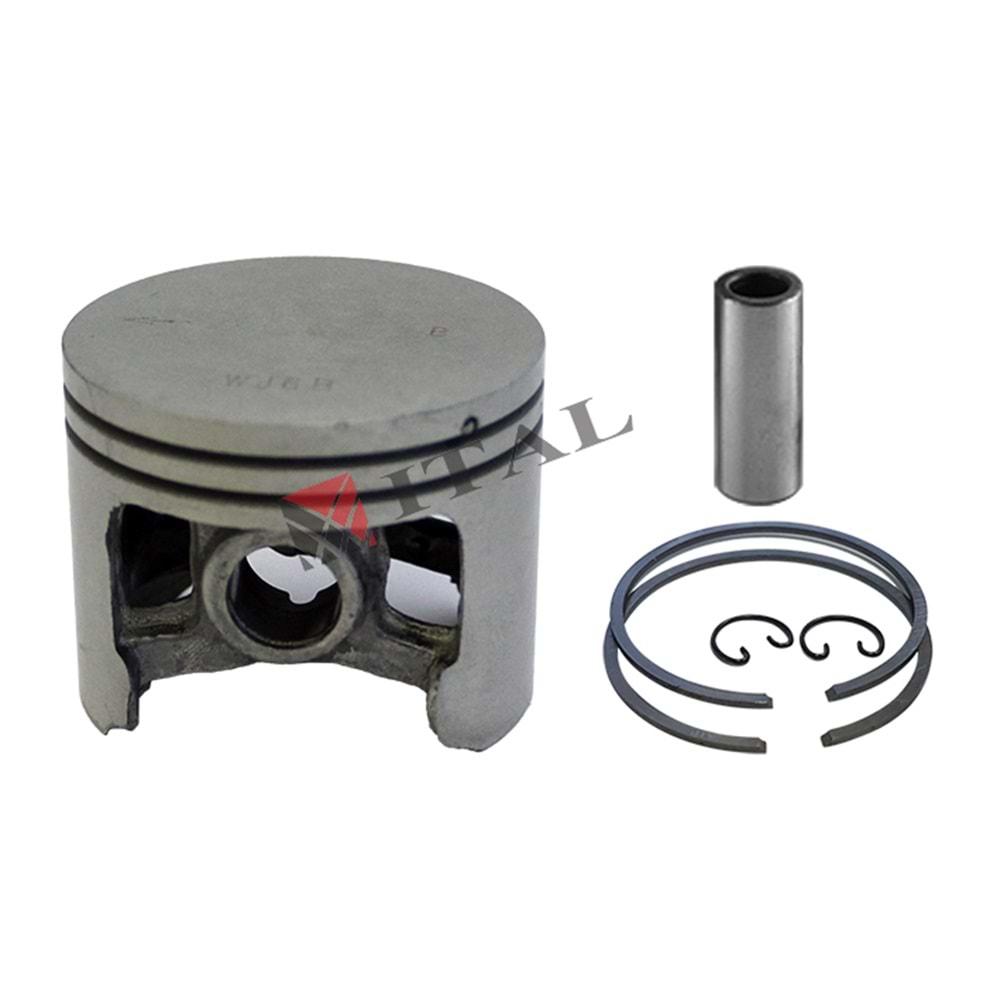 MOTORLU TESTERE PİSTON SEGMAN OLEOMAC 981/980/GS820/MTL85 52MM ALP