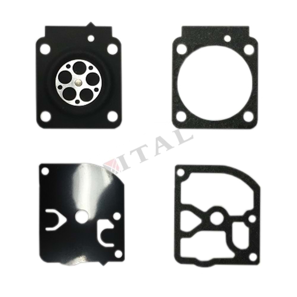 MOTORLU TIRPAN KARBÜRATÖR DİYAFRAM TAKIMI STI. FR/FS120/250 FR/FS450/480 İTAL