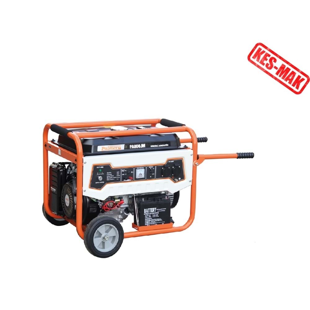 JENERATÖR PALMERA EUR5 PA800JM 8,12 KW MARŞLI