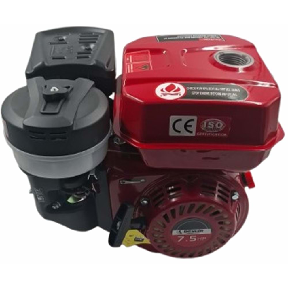 MOTOR YATAY MİLLİ KAMALI 19MM 7.5HP