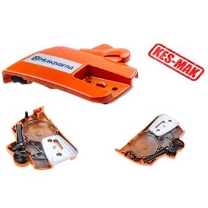 MOTORLU TESTERE YAN KAPAK HUSQVARNA 340/345/350/351/353/359 KOMPLE ÇİFT SOMUNLU ORJİNAL
