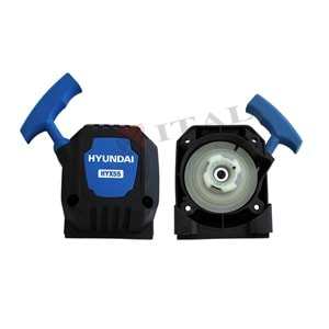 MOTORLU TIRPAN STARTER KOMPLE HYUNDAI HYX55/HYX55S YENİ MODEL ORJİNAL