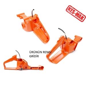 MOTORLU TESTERE BENZİN DEPOSU KOMPLE (RENK GRİ) OLEOMAC 956/961/962/GS630 ORJİNAL