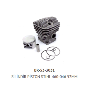 MOTORLU TESTERE SİLİNDİR PİSTON STI. MS460-046 52MM BRETTOO