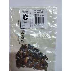 MOTORLU TESTERE ZİNCİR PERÇİNİ (ZİNCİR EKİ) HUSQVARNA 91 (PAKET 38 ADET) ORJİNAL