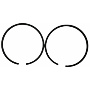 PİSTON SEGMANI OLEOMAC 947/GS440/BCF430/147 ORJİNAL