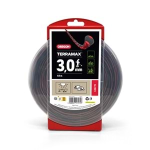 TIRPAN MİSİNA İPİ 3,00 MM 44 MT OREGON SİYAH BURGULU ORJİNAL