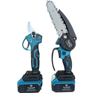 AKÜLÜ BUDAMA MAKASI/BUDAMA TESTERESİ SETİ TİTANİUM GTA40