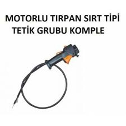 MOTORLU TIRPAN KABZE SIRT TİPİ 26MM