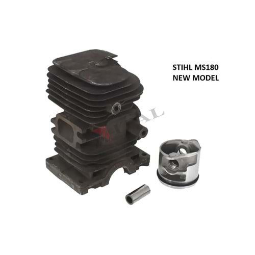 MOTORLU TESTERE SİLİNDİR PİSTON STIHL MS180/MS180C/38 MM 2MIX YENİ MODEL İTAL