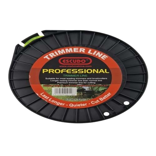 TIRPAN MİSİNA İPİ 3,3 MM 127 MT TRIMMER LINE ESCUDO