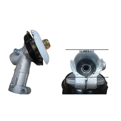 MOTORLU TIRPAN REDİKTÖR ÇİN 26 MM 9 DİŞ