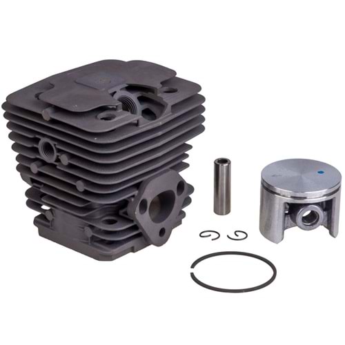 MOTORLU TIRPAN SİLİNDİR PİSTON ALPİNA/CASTOR 52/55 45MM VETA NİKASİL