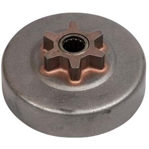 MOTORLU TESTERE ZİNCİR DİŞLİSİ SABİT HUSQVARNA 120II/236/2238/2137/P351XT 91 SABİT 3/8 ORJİNAL