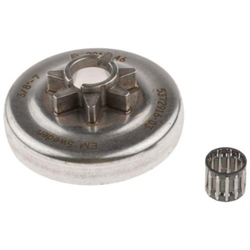 MOTORLU TESTERE ZİNCİR DİŞLİSİ SABİT HUSQVARNA 455/461 SABİT 3/8X7 T ORJİNAL