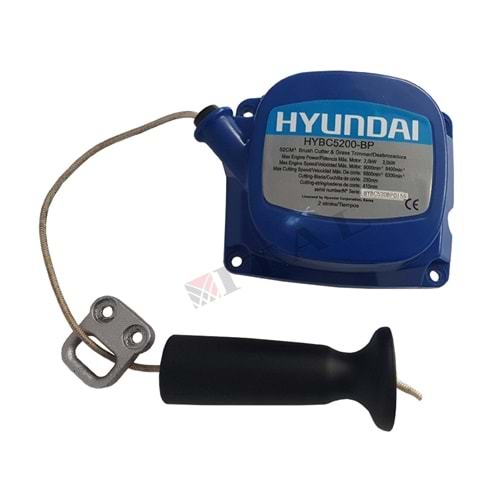 MOTORLU TIRPAN STARTER KOMPLE HYX56S PLASTİK (TERS ÇALIŞIR) ORJİNAL