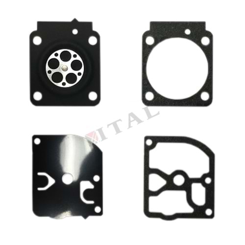 MOTORLU TIRPAN KARBÜRATÖR DİYAFRAM TAKIMI STIHL FR/FS120/250 FR/FS450/480 İTAL