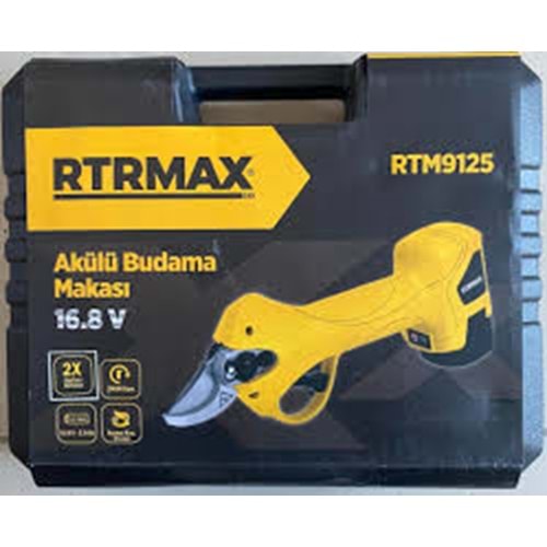 AKÜLÜ BUDAMA MAKASI 25MM 16.8 W RTRMAX