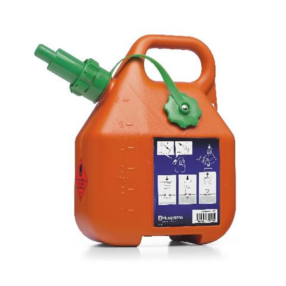 BENZİN BİDONU 6 LT TURUNCU HUSQVARNA ORJİNAL