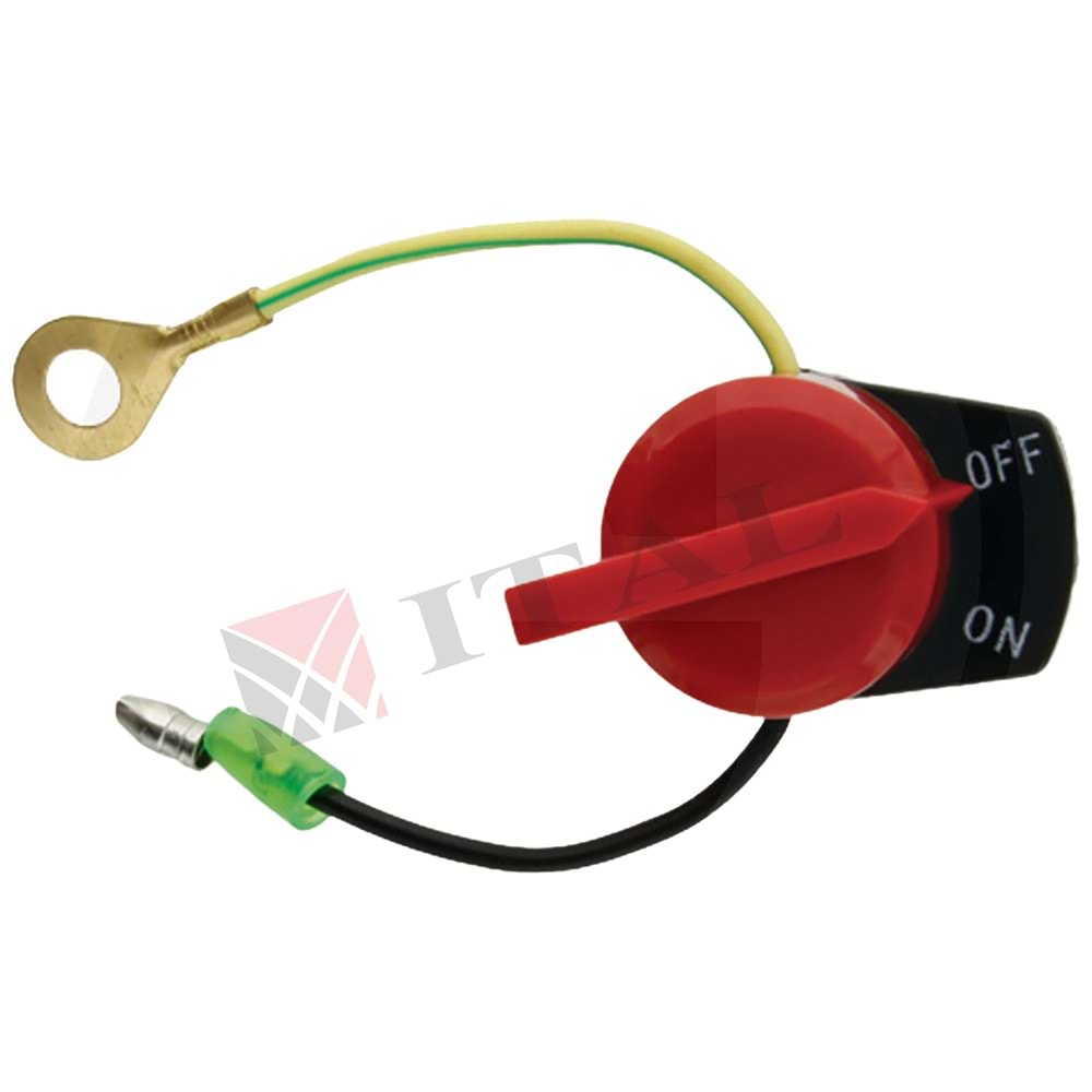 BENZİNLİ MOTOR STOP ŞALTERİ HONDA/LONCİN GX160/200 TEK KABLO