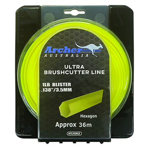 TIRPAN MİSİNA İPİ 3,5 MM 41 MT ARCHER ALTI KÖŞE SARI